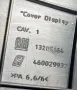 Рамка Дисплей Часовник Opel Corsa D Опел Корса Д 2006г-2014г 13205164, снимка 3