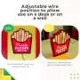 LED светеща табела пържени картофки Fries Before Guys за декорация, снимка 3