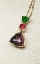 Black Opal Pendant – реверсивен медальон с невероятен черен опал! , снимка 9