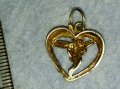 СТАРИНЕН АРТ ДЕКО СРЕБЪРЕН ПЕНДАНТ АМУРЧЕ ВИСОКА ПРОБА СРЕБРО ФИНА МАЙСТОРСКА РЪЧНА ИЗРАБОТКА 40040, снимка 8