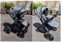 Количка Venicci Upline Slate Grey + Кошница Britax Römer Baby Safe Pro, снимка 1