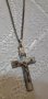 Ланец старинен с кръст , снимка 1 - Други ценни предмети - 35101174