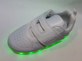 Детски светещи кецове LB-687, LED светлини, USB зарядно, снимка 11