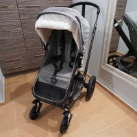 Дизайнерска количика Bogaboo Cameleon 3 Melange Grey + Бонуси Stokke, снимка 3 - Детски колички - 37224213