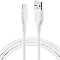 Нов кабел за зарядно устройство iPhone телефон Айфон 1 метър бял, снимка 2 - Аксесоари за Apple - 40647642
