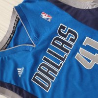 Adidas NBA DALLAS Mavericks  #41 NOWITZKI Mens Size M НОВО! ОРИГИНАЛ! МЪЖКИ ПОТНИК!, снимка 1 - Спортни дрехи, екипи - 40681664