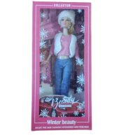 Играчка Кукла Барби със зимни дрехи, снимка 3 - Кукли - 44387424