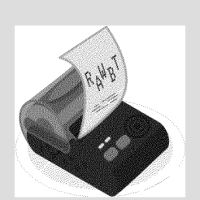 Мобилен етикетен принтер Bixolon SPP-R200IIi, Bluetooth, снимка 4 - Друга електроника - 44629136