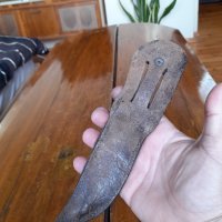 Стара кожена кания за нож #10, снимка 3 - Антикварни и старинни предмети - 35455855