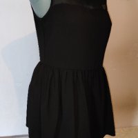 Къса черна рокля на H&M р-р S/М, снимка 7 - Рокли - 40458679