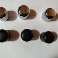 Продавам кнобове(копчета,врътки,капачки) за потенциометри за електрическа китара, снимка 1 - Китари - 39641763