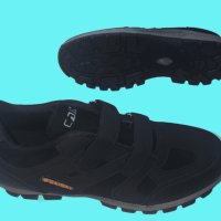 Водоустойчиви маратонки за мъже с лепенки в черен цвят, снимка 1 - Маратонки - 42779836