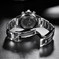 Pagani Design  Мъжки часовник Pagani Елегантен луксозен дизайн, стоманен, механизъм Seiko, снимка 4 - Мъжки - 42574554