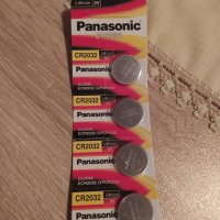 Батерии Panasonic CR2032 3V, снимка 1 - Друга електроника - 29582220