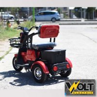 Електрическа триколка X1 RED, снимка 4 - Мотоциклети и мототехника - 42068731