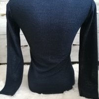 синя блузка, снимка 7 - Блузи с дълъг ръкав и пуловери - 23917136