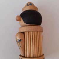 Дървена фигурка , снимка 6 - Антикварни и старинни предмети - 38506562