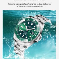 Нов! Mъжки кварцов часовник с японски механизъм LIGE (Submarine) , снимка 11 - Мъжки - 40436961