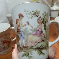 Полски порцелан големи чаши за чай, снимка 7 - Антикварни и старинни предмети - 38642370