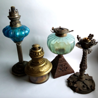 Стари газ лампи и др, снимка 3 - Антикварни и старинни предмети - 44741646