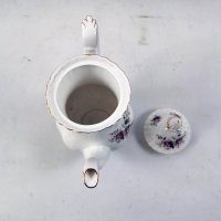 Висок чайник Royal Albert Lavender Rose, снимка 3 - Сервизи - 39998399