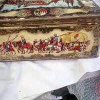 Стара метална кутия Австрия, снимка 6 - Антикварни и старинни предмети - 35262574