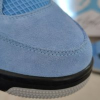 Nike Air Jordan 4 Retro University Blue Unc размер 44 номер нови обувки Кецове оригинални , снимка 4 - Кецове - 39029199