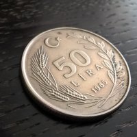 Монета - Турция - 50 лири | 1985г., снимка 1 - Нумизматика и бонистика - 32074996