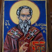 Икона на свети Александър, снимка 1 - Икони - 37731560