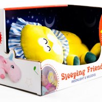 Музикална плюшена играчка с прожекция Sleeping Friend Night Light, снимка 4 - Музикални играчки - 34326383
