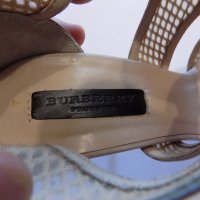 обувки burberry токчета оригинални официални дамски 38 1/2 39 1/2, снимка 16 - Дамски обувки на ток - 44424338