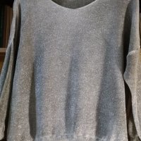 Нова дамска блуза с лъскав ефект , снимка 4 - Блузи с дълъг ръкав и пуловери - 38926111