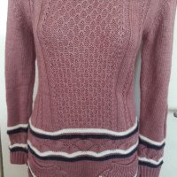 ДАМСКА ПЛЕТЕНА БЛУЗА  - Размер М , снимка 1 - Блузи с дълъг ръкав и пуловери - 38027403