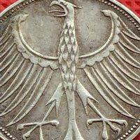 Сребърна монета 5 дойче марки 1970г. Германия за КОЛЕКЦИОНЕРИ 39640, снимка 7 - Нумизматика и бонистика - 42756074