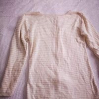 Бял пуловер, М размер, снимка 4 - Блузи с дълъг ръкав и пуловери - 30383069