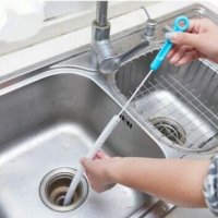 Четка за почистване на тръба за канализация на мивка канал кухня баня , снимка 7 - Аксесоари за кухня - 31021182