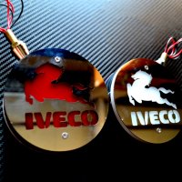 LED ЛЕД Габарити за огледало на IVECO ИВЕКО , ОБЕЦИ , Бяло-Червено 24V, снимка 3 - Аксесоари и консумативи - 38768445