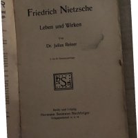 Nietzsche Leben und Wirken - Reiner Julius, снимка 2 - Други - 35184010
