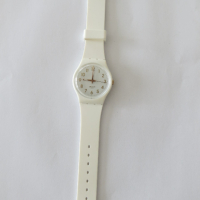 Рядък мъжки часовник Swatch White Bishop GW164, снимка 3 - Мъжки - 44696565
