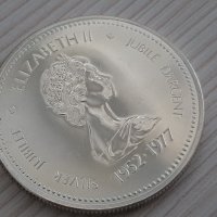 1 сребърен долар 1977 година Канада Елизабет II сребро ТОП, снимка 6 - Нумизматика и бонистика - 35278365