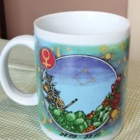 Красиви порцеланови чаши със зодии-кафе и чай, снимка 6 - Чаши - 42078197