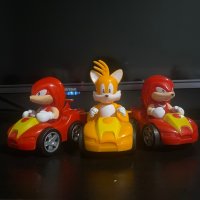 Колички Tails и Knukles / Sonic Sega колекции, снимка 1 - Колекции - 44229949
