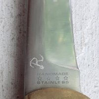 Нож Puma Solingen с оригинална кожена кания Пума Солинген, снимка 3 - Антикварни и старинни предмети - 37109332