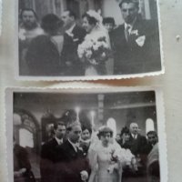 Стари сватбени снимки 7 броя, снимка 4 - Антикварни и старинни предмети - 31888616