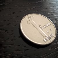 Монета - Белгия - 1 франк | 1998г., снимка 1 - Нумизматика и бонистика - 31713764