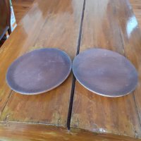 Стара дървена чиния,чинии, снимка 1 - Други ценни предмети - 31387885