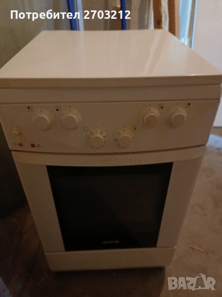 Печка на газ и на ток, снимка 1