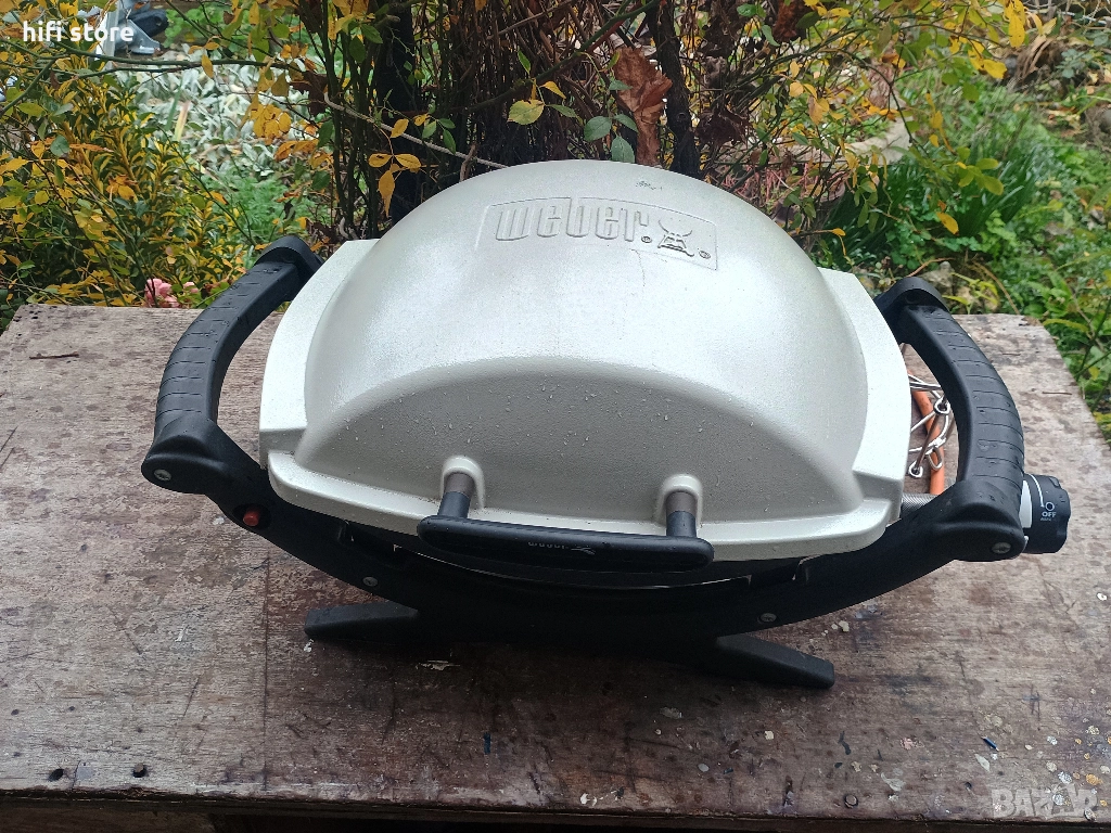 WEBER Q1000 Газово барбекю, снимка 1