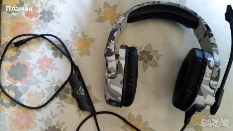 Геймърски слушалки с микрофон Trust GXT 488 Forze-G - сиви, снимка 1