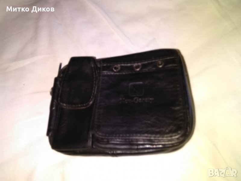 Чанта за колан естествена кожа Ню Гарити 140х110х25мм, снимка 1